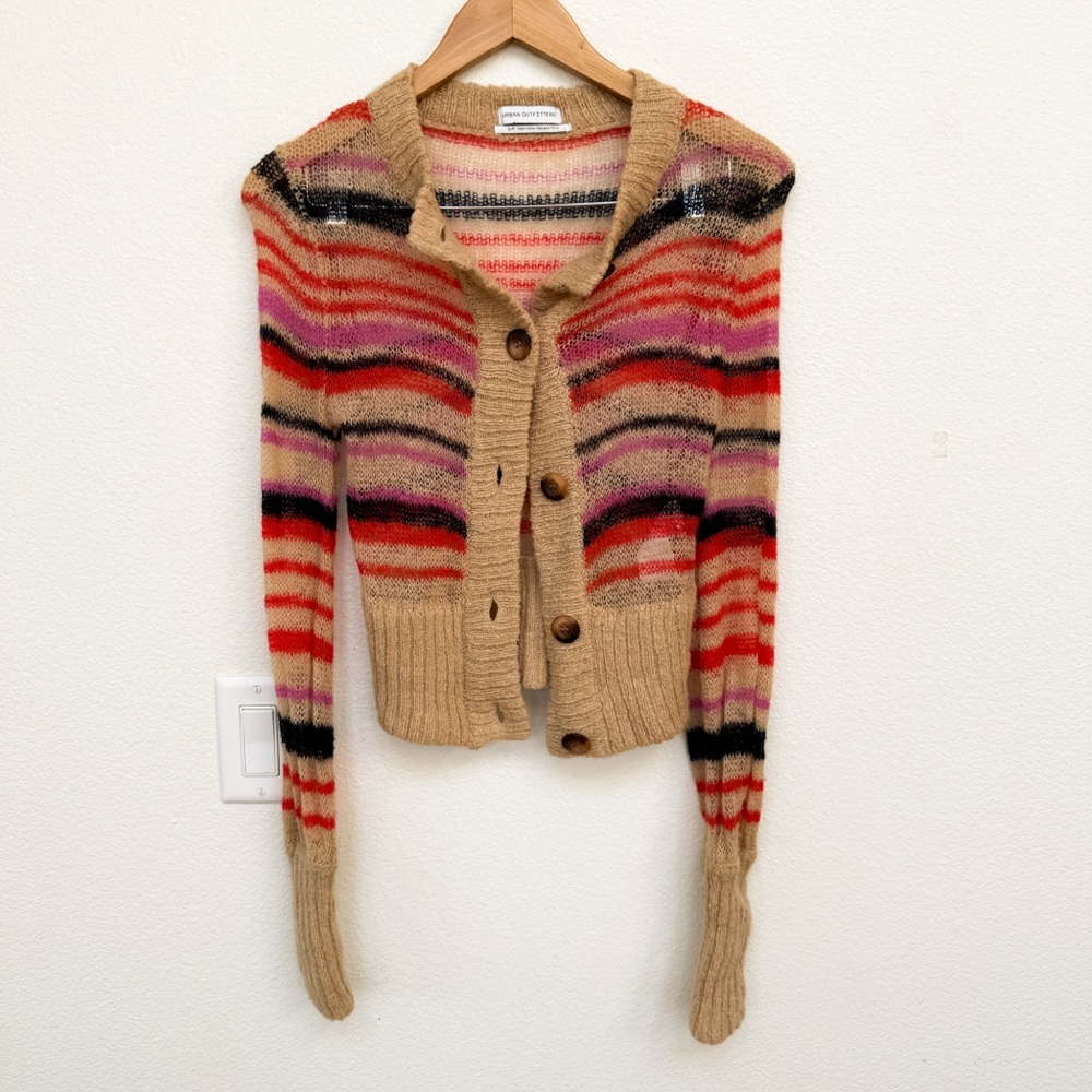 Urban Outfitters striped Knit Cardigan Size S